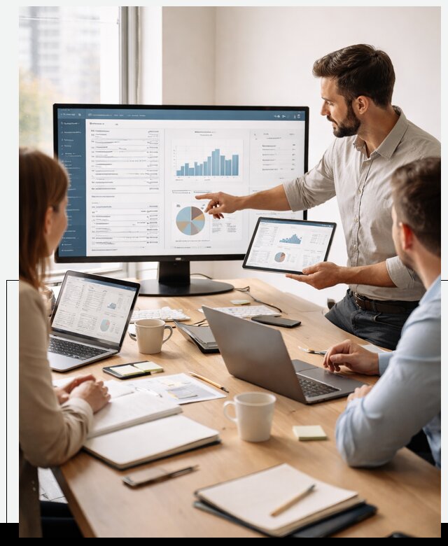 Разработка и внедрение ERP систем под бизнес в Туле