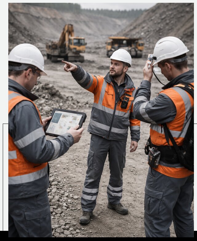 Система контроля персонала для горнодобывающей отрасли в Туле