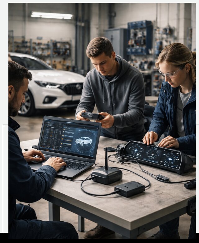 Разработка Connected Car и ПО для автопрома в Туле