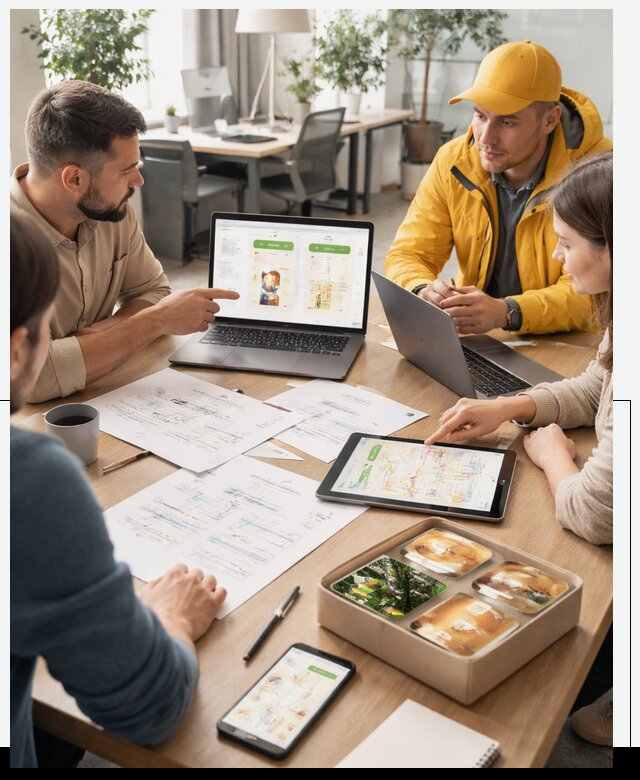 Разработка агрегатора доставки еды в Туле от 15254 р., АвикейТул