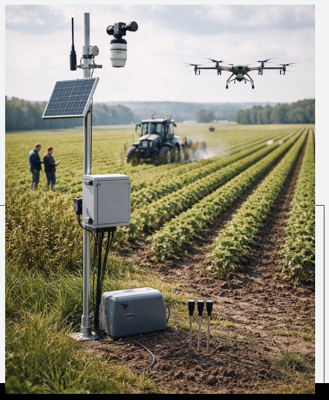 Разработка IoT мониторинга полей в Туле от 8644 р. | АвикейТул